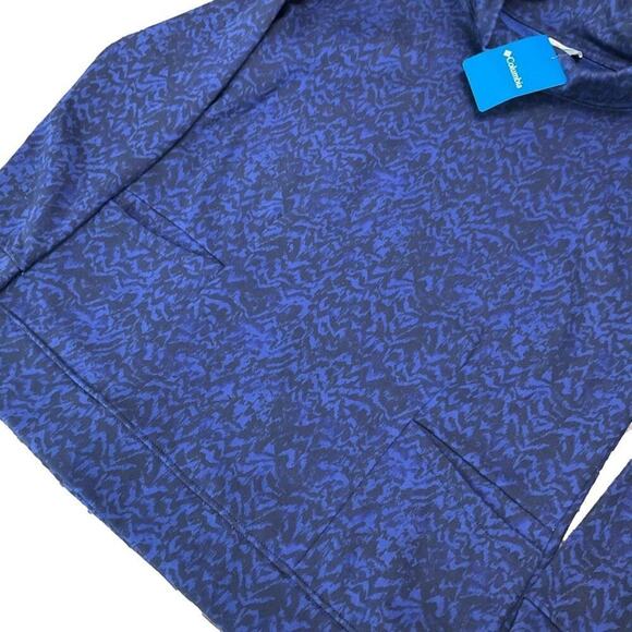 Columbia Women's Funnel Pullover Dark Sapphire Size Large NWT - Picture 3 of 12